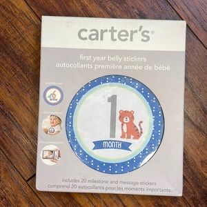 Carter’s first year belly stickers
